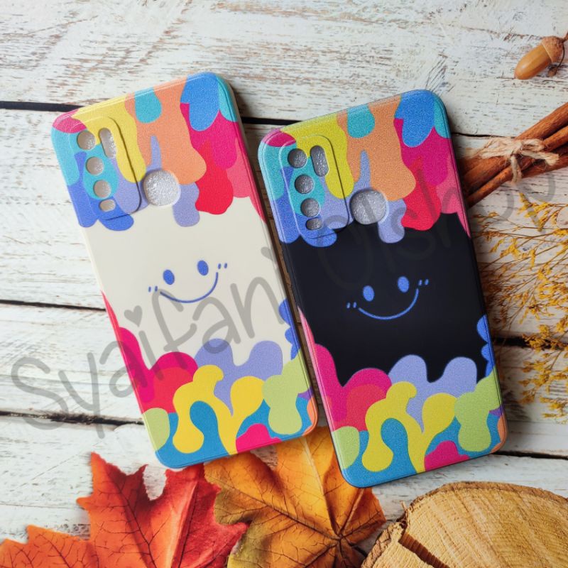 Case Smile Vivo Y50 / Vivo 1935 Softcase Smile Candy Colour Soft TPU Lembut