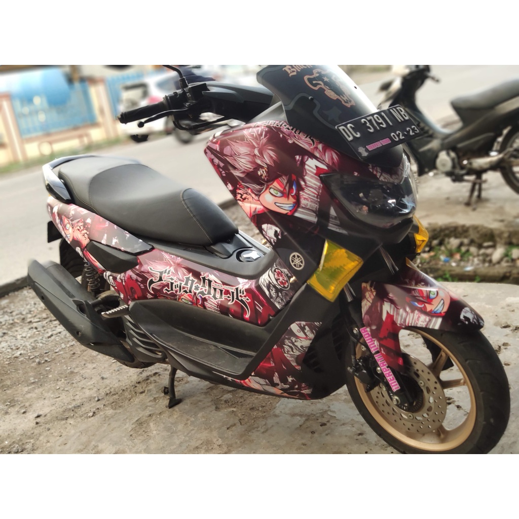 Stiker Nmax Decal Full Body Nmax Premium Anime Black Clover Doff DNKZ