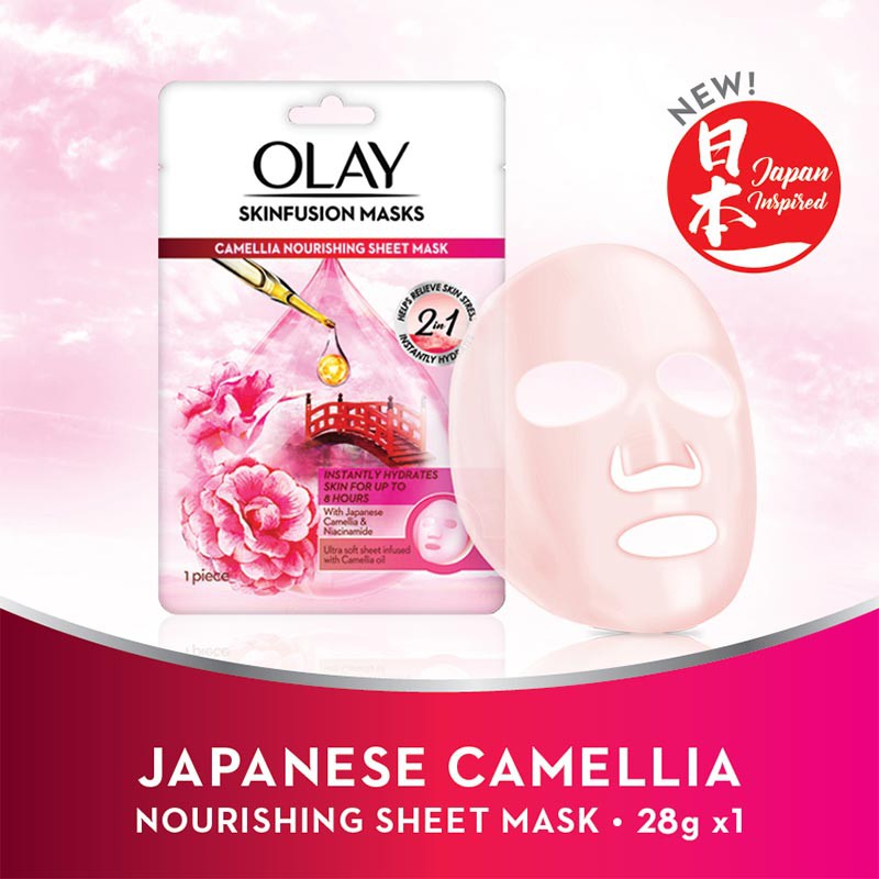 Olay Japanese Camellia Nourishing Sheet Mask