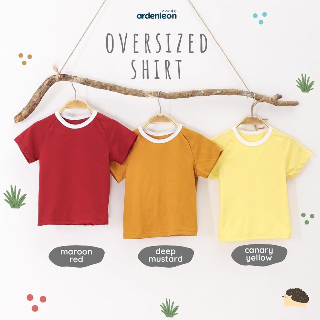 Ardenleon Oversized Shirt Kaos Bayi