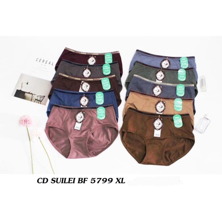 Celana Dalam Wanita Dewasa CD Underwear Wanita Terbaik Fashion Undies SUILEI Best Seller-SULEI 5799