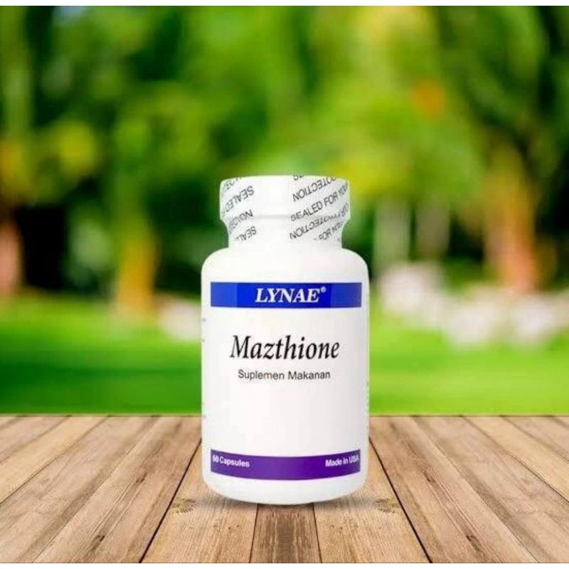 Mazthione Original Mazthione Lynae Isi 60 Caps Obat Pemutih Badan