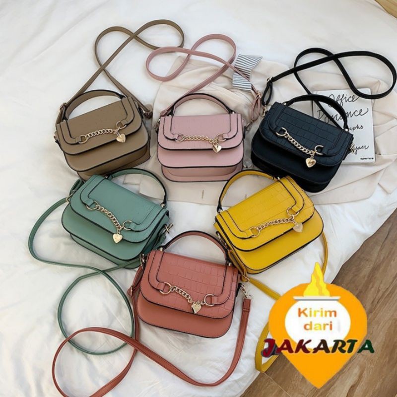 (2PC BISA IKG)GTBI99884397 NEW ARRIVAL TAS SELEMPANG IMPORT PREMIUM TERBARU LT2.C16