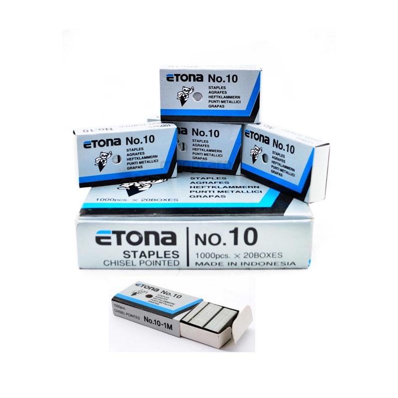 

Isi Staples / Stapler Kecil Etona No. 10