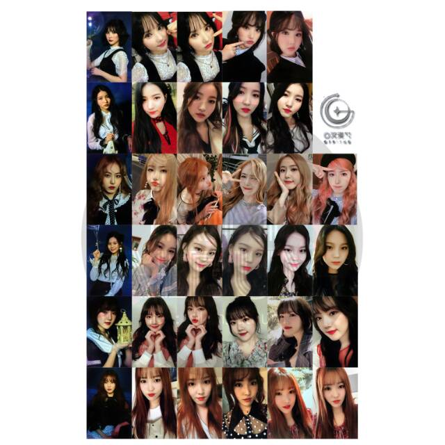 GFRIEND - TIME FOR THE MOON NIGHT REPLICA PHOTOCARD