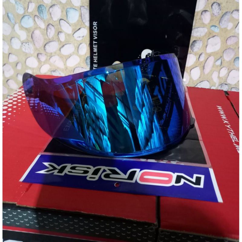 Visor iridium KTY R10/KYT RC7/KYT K2R/ visor helm KYT R10/KYT RC7/KYT K2R.