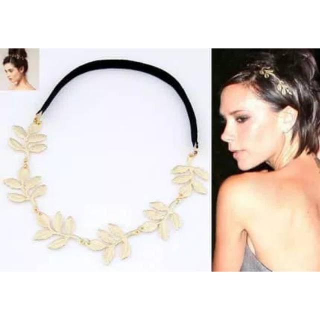 bando tali daun emas