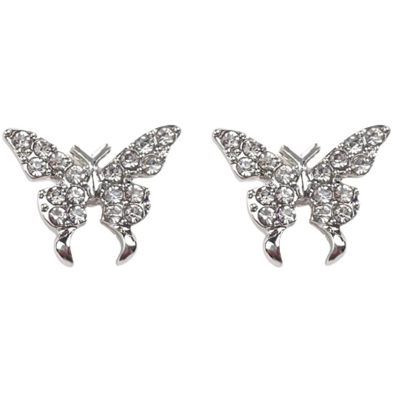 Butterfly Anting Tusuk Motif Kupu-Kupu Simple Untuk Wanita