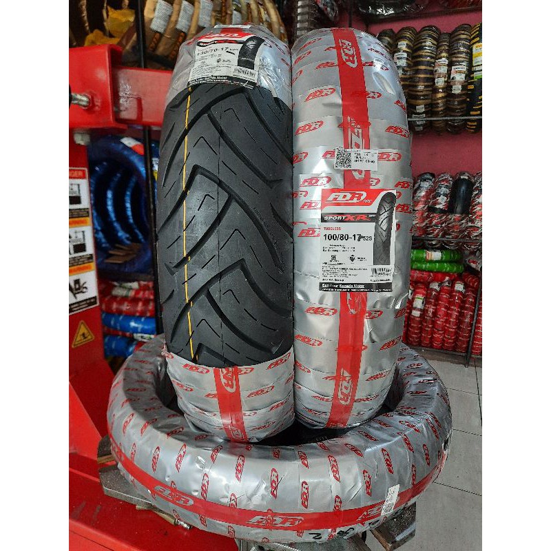 FDR SPORT XR EVO 100/80-17 TUBELESS