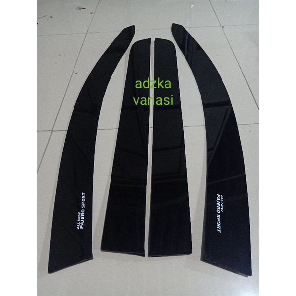 talang air mobil Mitsubishi all new Pajero model plat datar rata tahun 2016 2017 2018 2019 2020 2021 2022