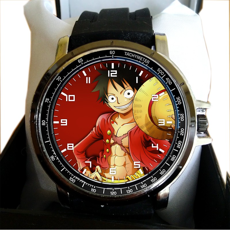 Jam Tangan Custom One Piece Luffy