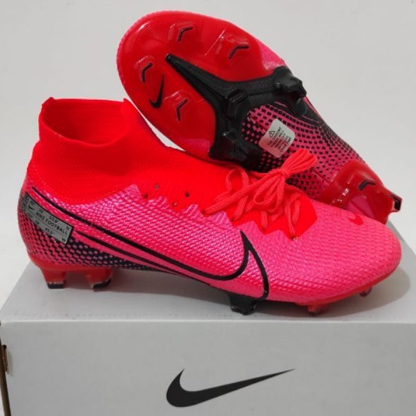 Sepatu Bola Mercurial Superfly7 Elite Laser Crimson Fg-sepatu bola nike-sepatu bola-soccer