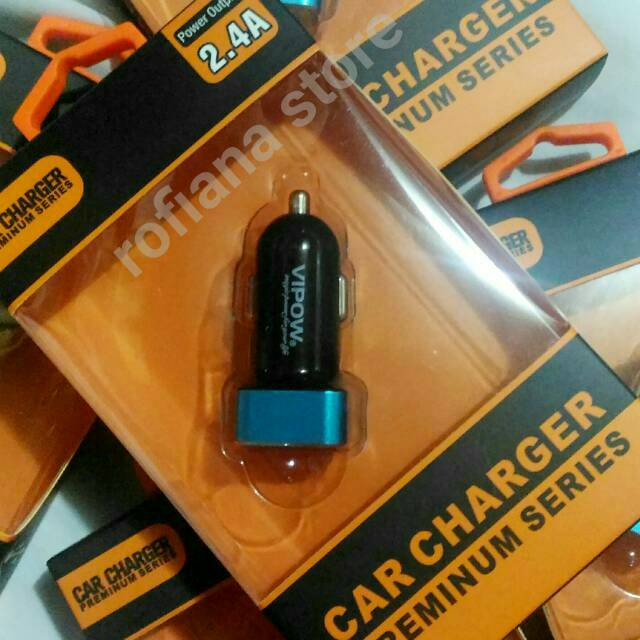 Car Charger /Charger Mobil/Charger HP Mobil/Casan Mobil/Car Charger Vipow/Colokan Charger Mobil