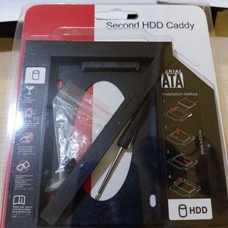 SSD HDD CADDY 9MM SATA DVD SLIM