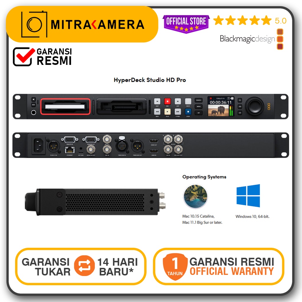 Blackmagic Design HyperDeck Studio HD Pro