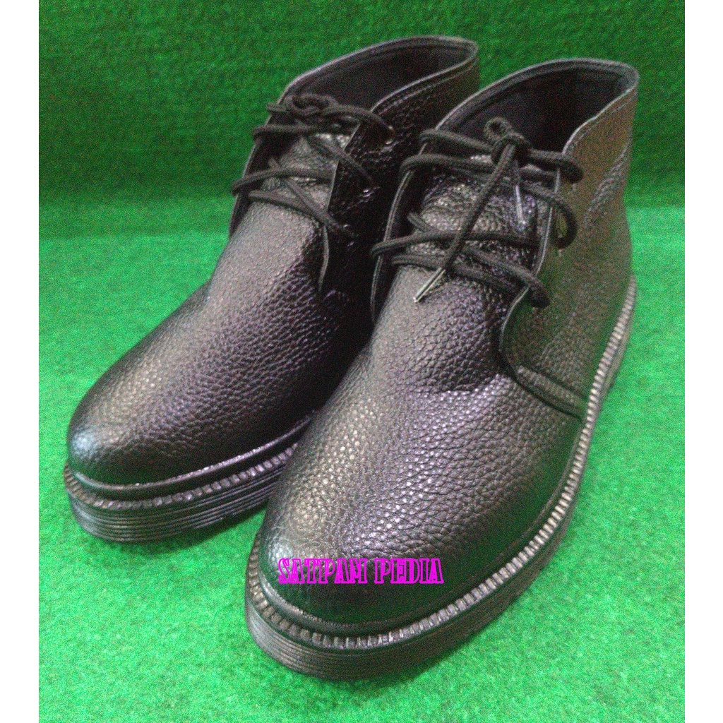 Sepatu PDH Kulit Jeruk - Sepatu Dinas Kulit Jeruk - Sepatu Kulit Jeruk