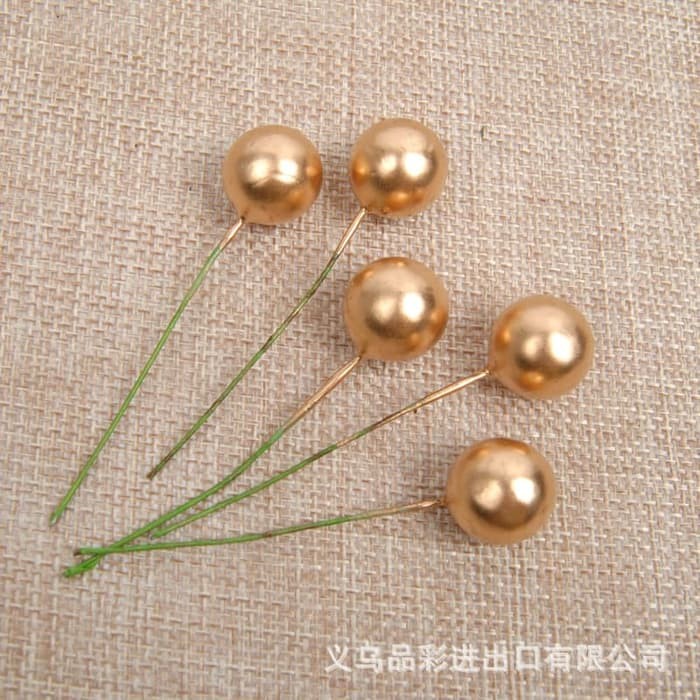 XCS ornamen dekorasi pohon natal buah ceri xmass