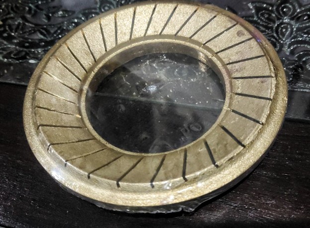 Burner Kuningan Winn Gas Kaca W 508 Kanan Besar W508