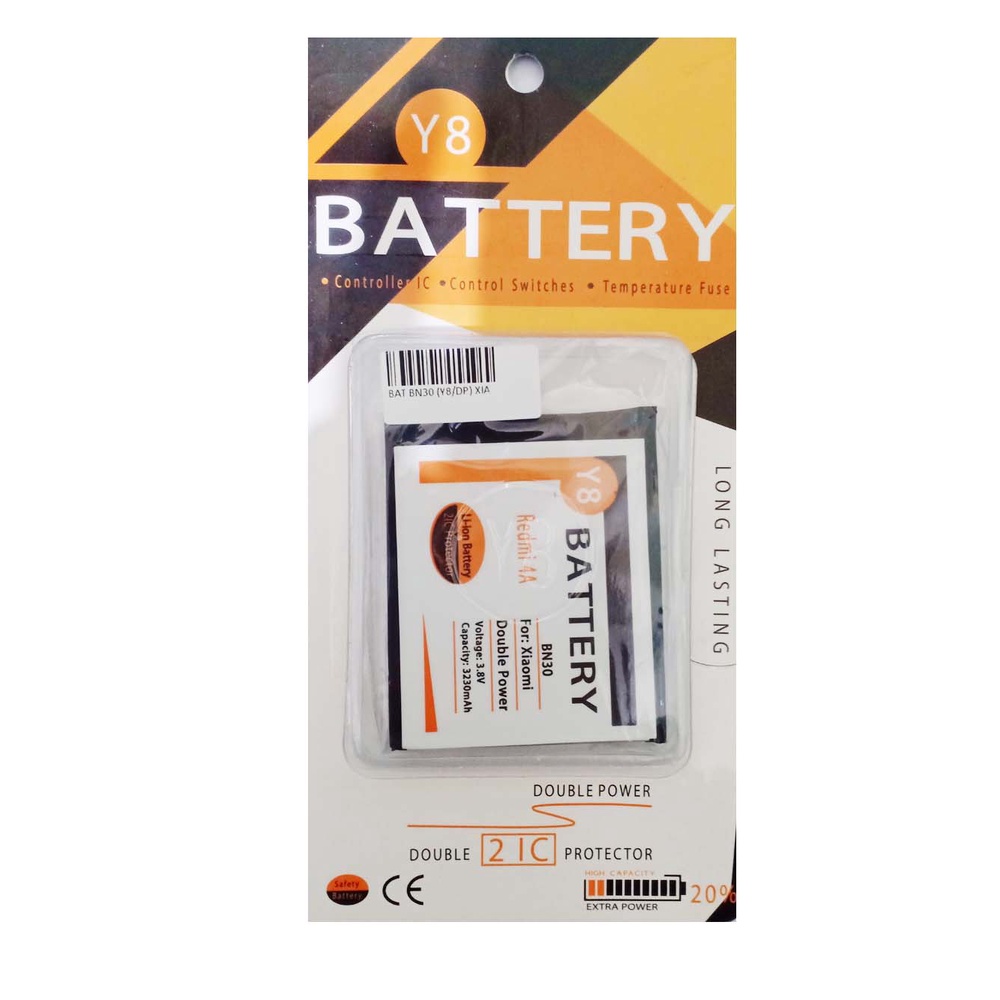 Baterai handphone Xiaomi Redmi 4A BN30 Double Power IC Potection - Batre HP Xiaomi Redmi 4A Battery