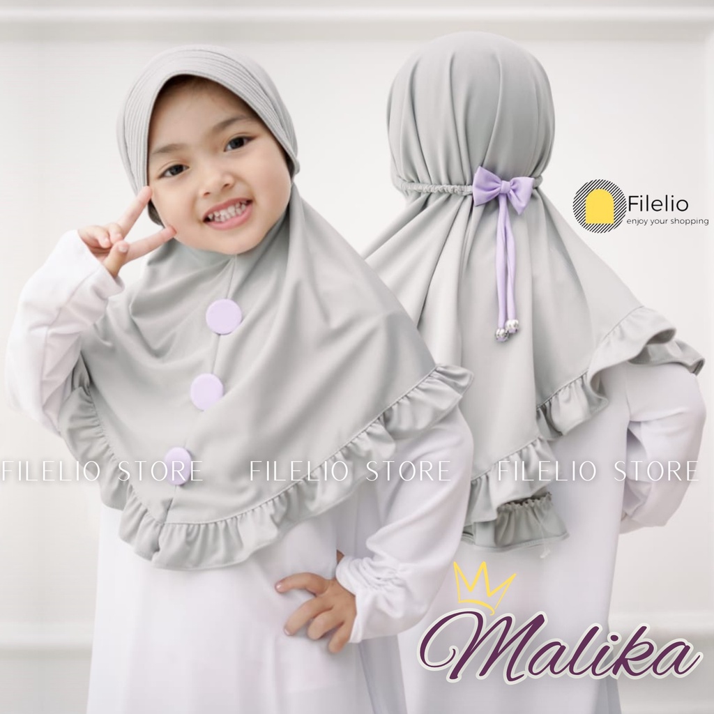 Kerudung Instan Anak TK Malika Pita Karet / Hijab Anak TK Kekinian / Hijab Anak TK Ped Tali Pita Karet / Jilbab Anak Variasi Ruffle / Jilbab Anak Perempuan / Jilbab Anak Jersey / Kerudung Anak TK / Bergo Anak Jersey / Bergo Anak TK