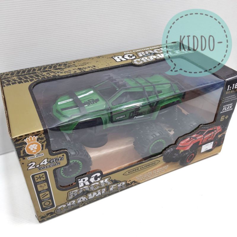 RC monster truck 4wd climbing car 6 roda - KG