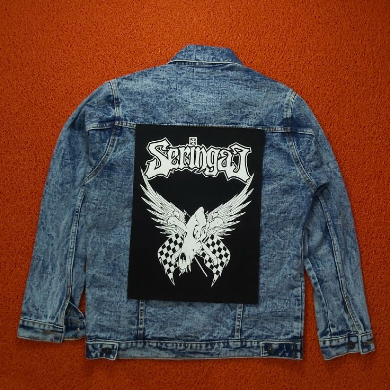 BACKPATCH / EMBLEM SABLON SERINGAI BIG SIZE PREMIUM