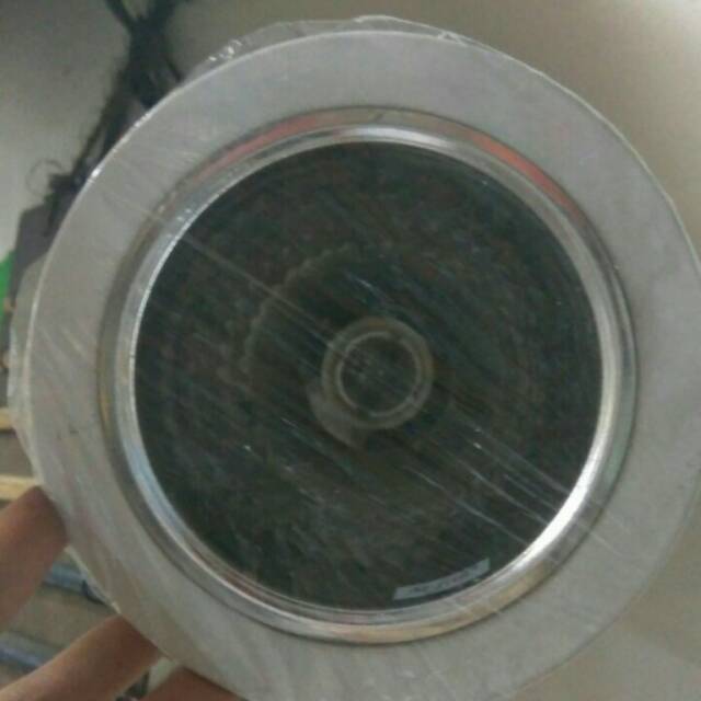 Downlight 4" Fitting E27 pemakaian tertanam dlm plafon ( blm termasuk bohlam)