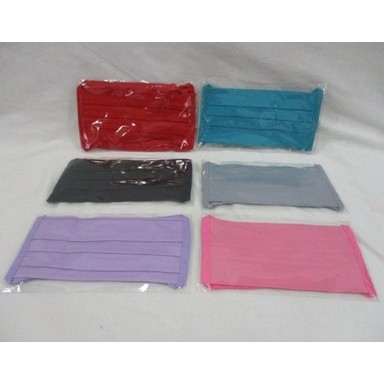 Masker Kain Polos Warna Warni Tali Panjang/Masker Hijab/Masker Motor