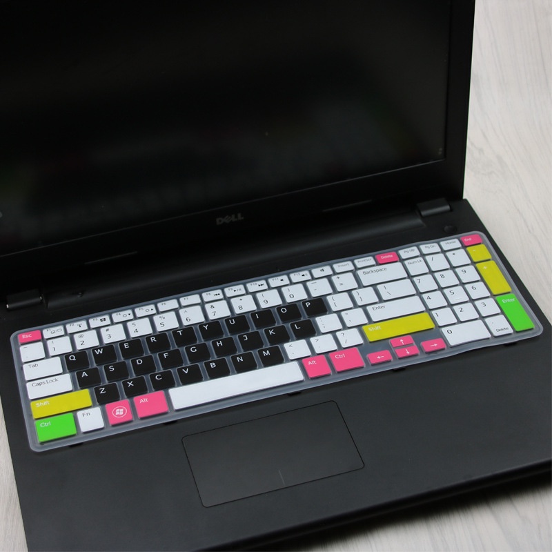 Cover Pelindung Keyboard Laptop Dell Inspiron N5110 M531R 15R-5521 Dell 15.6 Inch Bahan Silikon Lembut