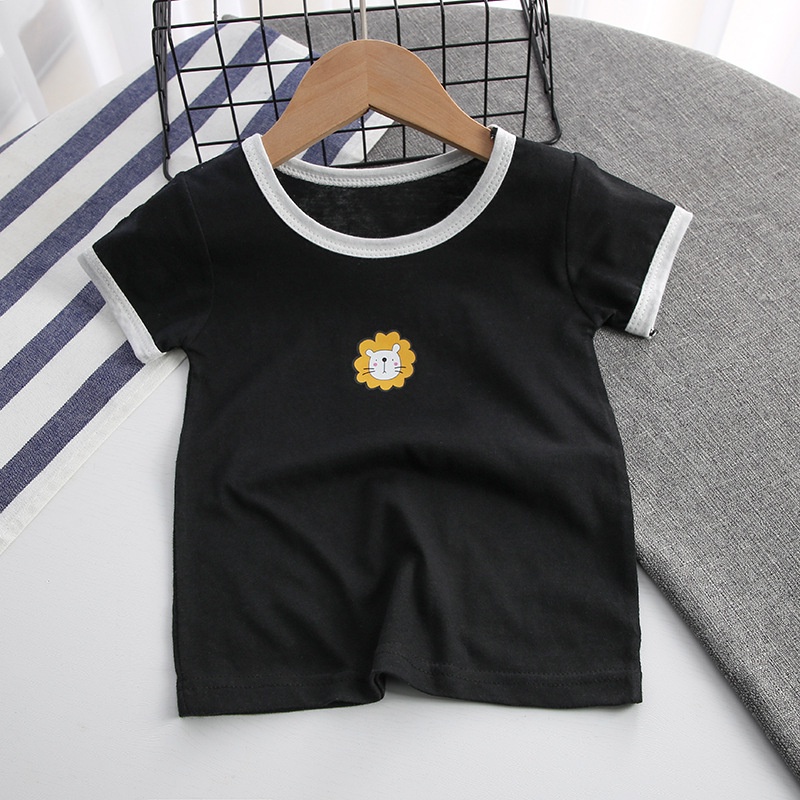 [PRINCESS KESLI] 0-6tahun Kaos Anak Perempuan Lengan Pendek Katun Kaos Bayi Perempuan Kartun Korea T-shirt anak cewek Baju anak perempuan katun kualitas premium import