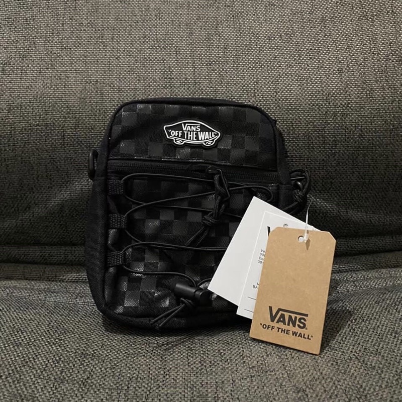 Slingbag Vans Checkerboard Black