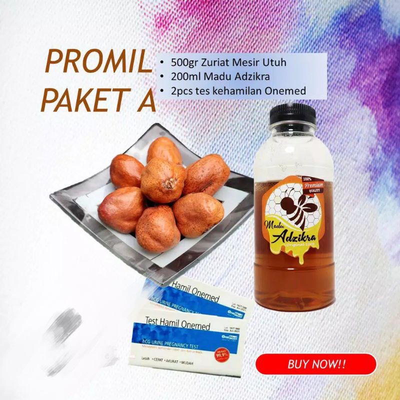 

paket buah zuriat dan madu