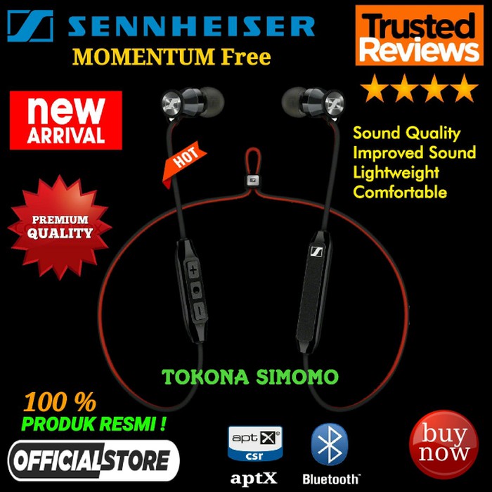 PROMO Sennheiser MOMENTUM Free In Ear Wireless Original MURAH