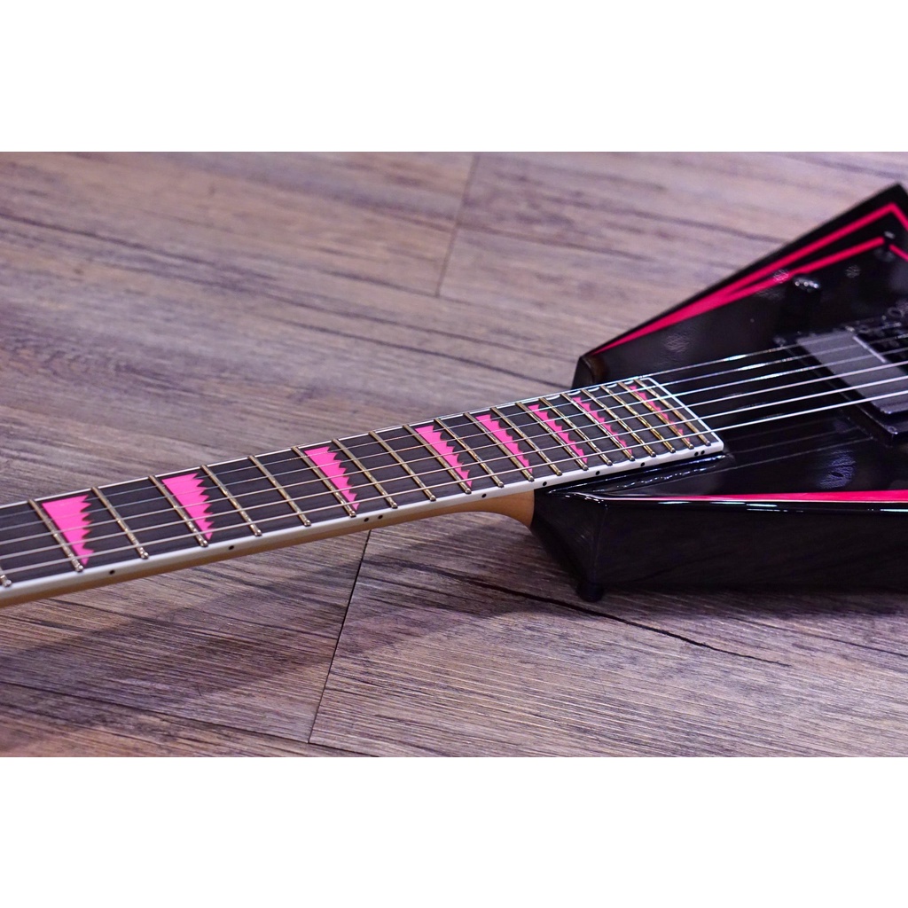 ESP Edwards Alexi E-AL-166 PINK SAWTOOTH