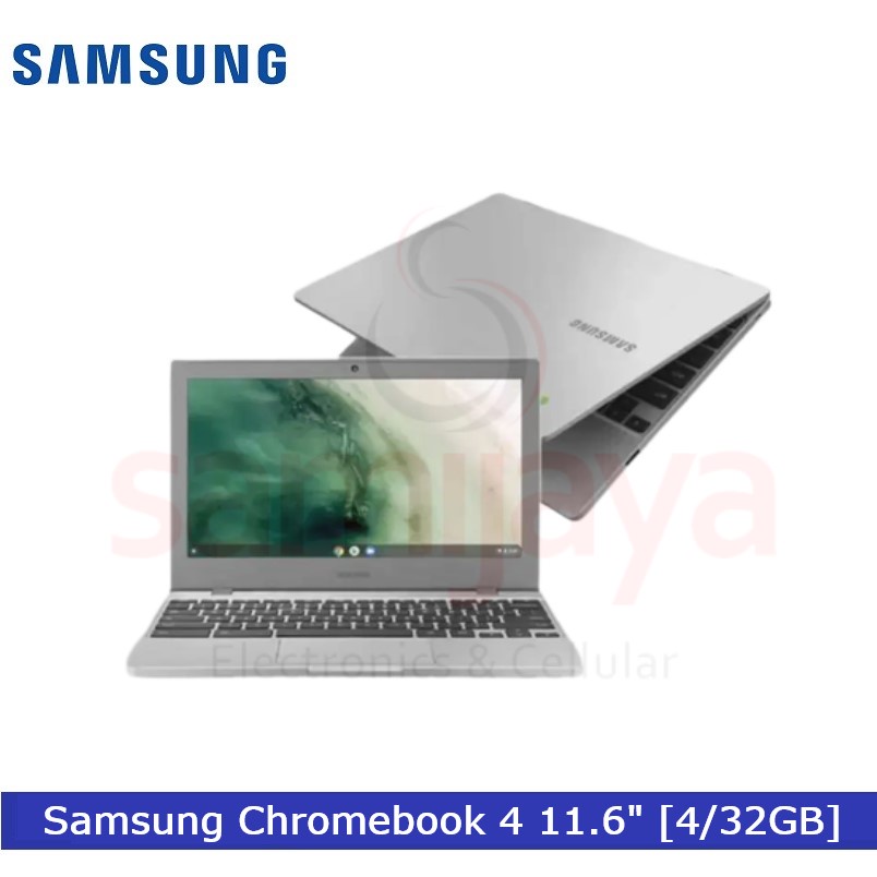 LAPTOP SAMSUNG CHROMEBOOK / CHROME BOOK 4 PLATINUM 11.6" BERGARANSI