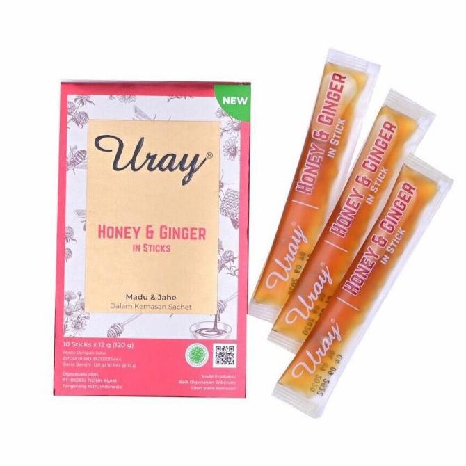 

Promo Awal tahun Madu Uray Stick Sachet 10 stick x 12 gram Honey & Ginger Promo Awal tahun