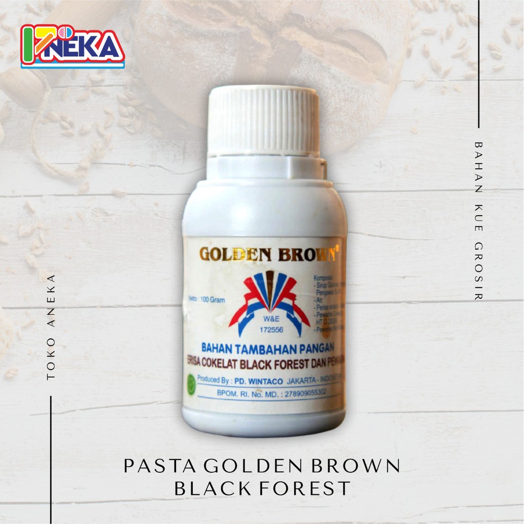 

Pasta golden brown blackforest [100ml]