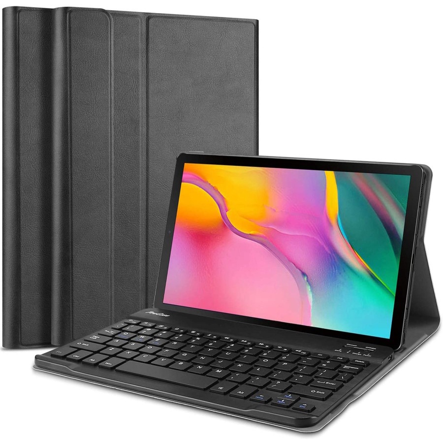 Samsung Tab A 10.1 T515 Book Cover KEYBOARD Bluetooth Premium Case