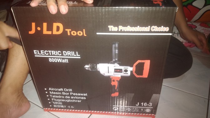 Mesin Bor Multifungsi Uk.16mm // Electric Drill J16-3 By Jld Tools