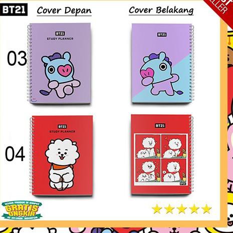 

BIG SALE [TERLARIS] Notebook A5 Buku Tulis Buku Catatan KPOP BTS Army BT21 Persona Murah