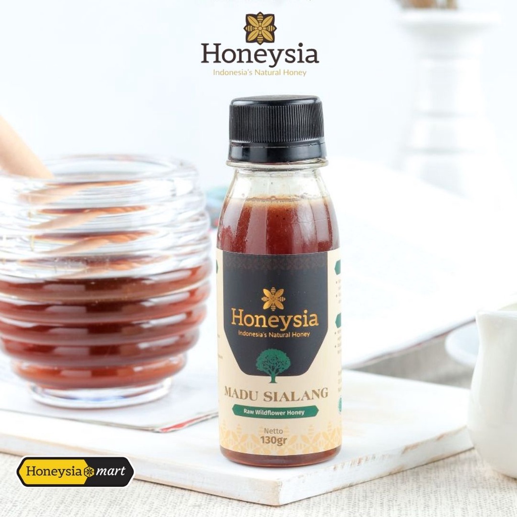 

Madu Murni Asli Honeysia Sialang 130gr Raw Honey