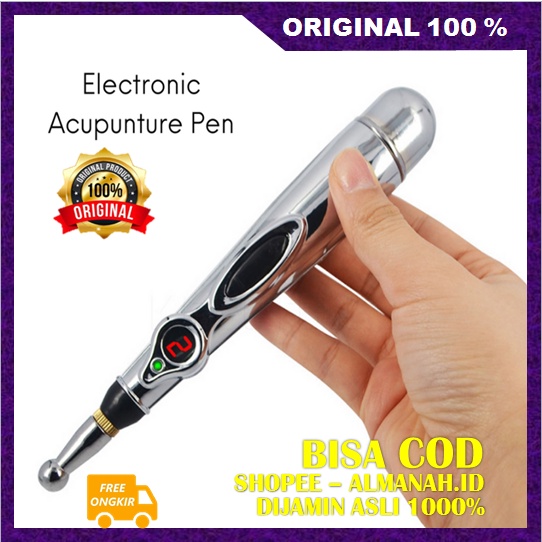 [BISA COD] Electronic Acupunture Pen Alat Pijat Akupuntur ASLI