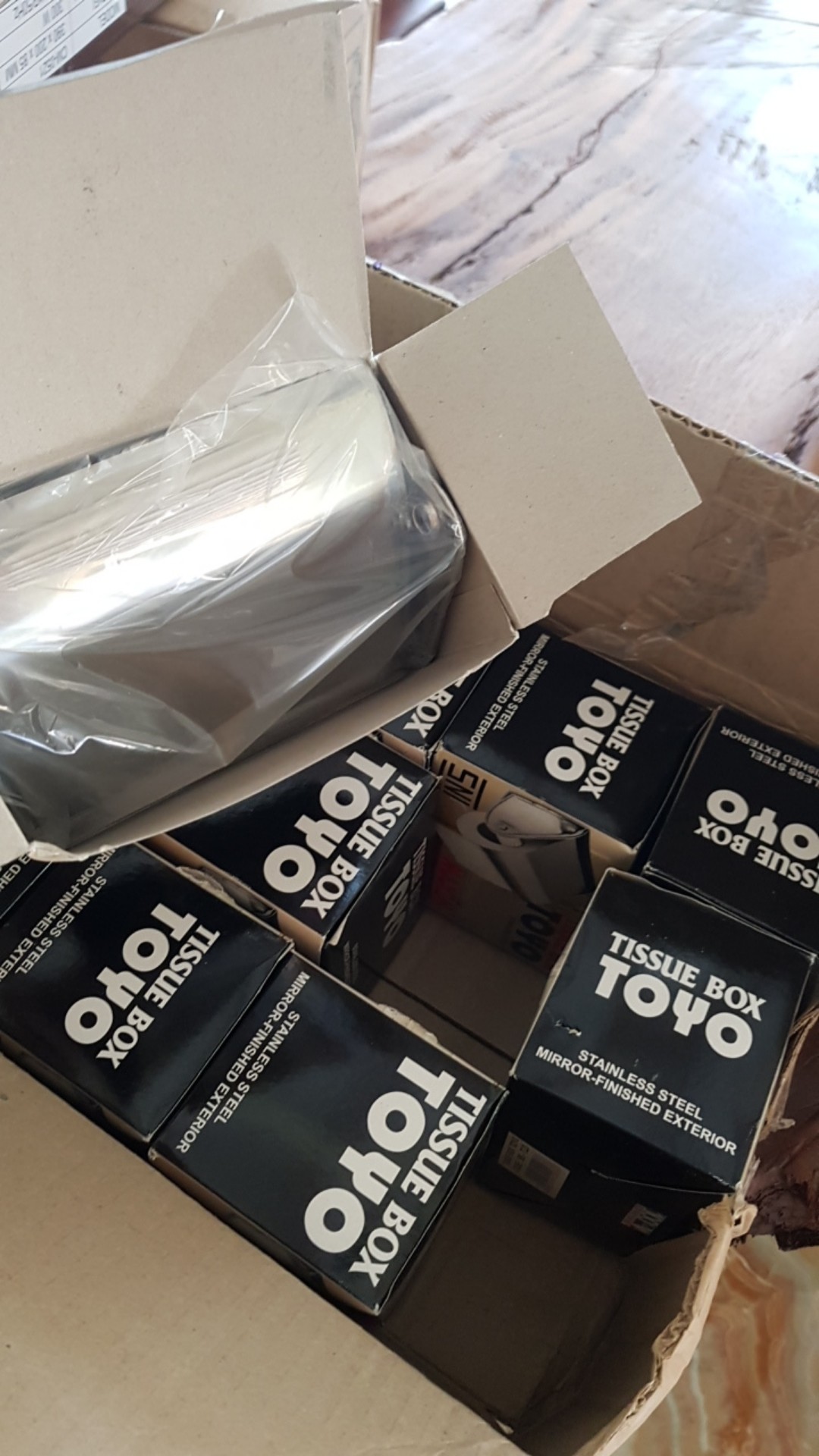 Maspion Toyo Tempat Tissue Roll Gulung Toilet Kamar Mandi