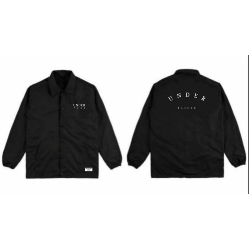 underpass coach jacket black