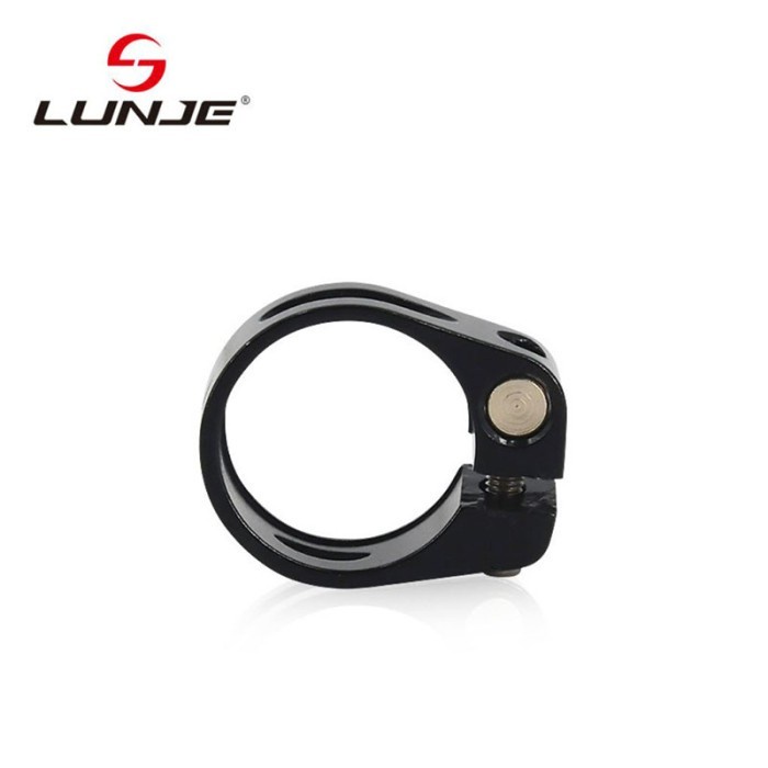 Lunje C206 Seat Clamp 34.9mm Sepeda Klem Seat Post Non QR