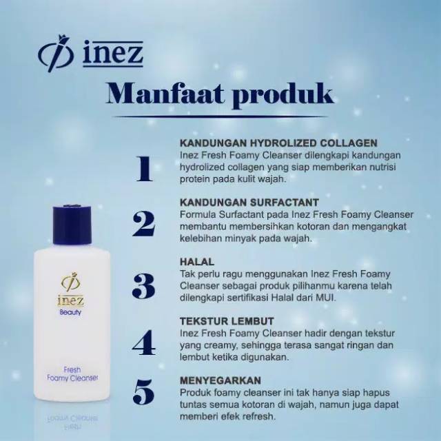 ❤️GROSIR❤️ INEZ Fresh Foamy Cleanser