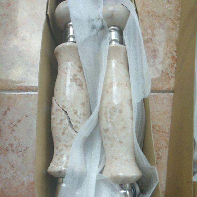 Paket Handle Pintu Marmer 33cm 2set+body Pelor