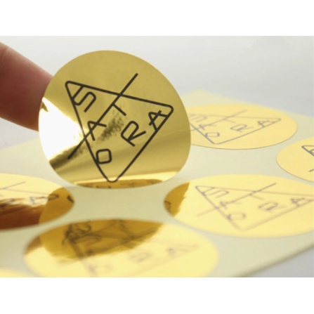 

Cetak Stiker Metalik Gold A3+ (Print + Cutting)