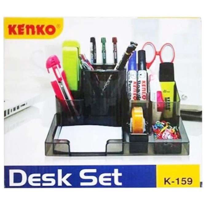 

BAYAR DITEMPAT DESK SET KENKO K-159 ( TEMPAT PENSIL MEJA )/TEMPAT PENSIL AESTHETIC/TEMPAT PENSIL ANAK PEREMPUAN/TEMPAT PENSIL LUCU/TEMPAT PENSIL 3D/TEMPAT PENSIL TRANSPARAN/TEMPAT PENSIL LUCU/TEMPAT PENSIL KOREA/TEMPAT PENSIL KAIN/TEMPAT PENSIL KALKULATOR