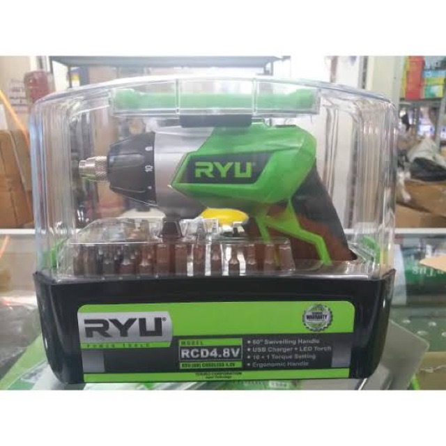 RYU-BOR CORDLESS 4.8v// mesin bor charge tanpa kabel